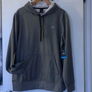 Men’s Gray Hooded Sweatshirt